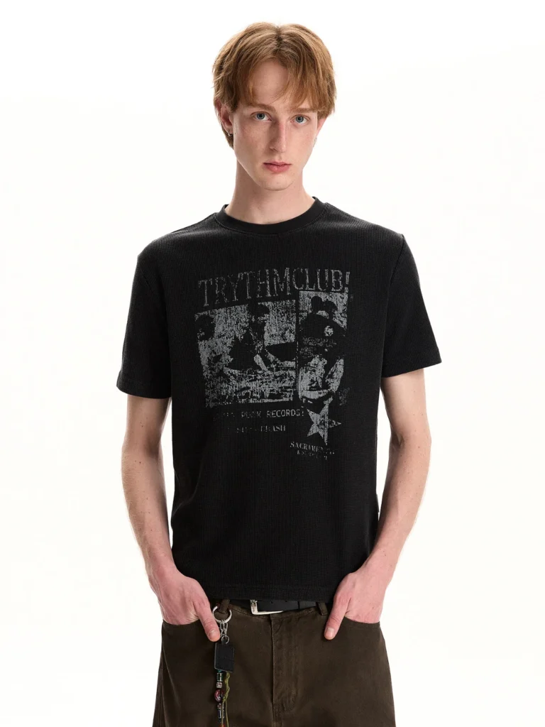 Vintage Streetwear Graphic T-Shirt – Relaxed Fit Soft Cotton Tee