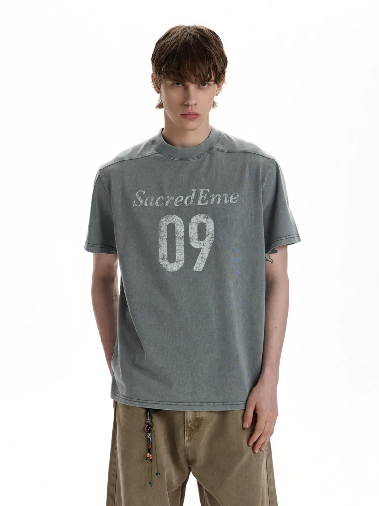 Vintage American Graphic T-Shirt – Washed Cotton Classic Fit Tee
